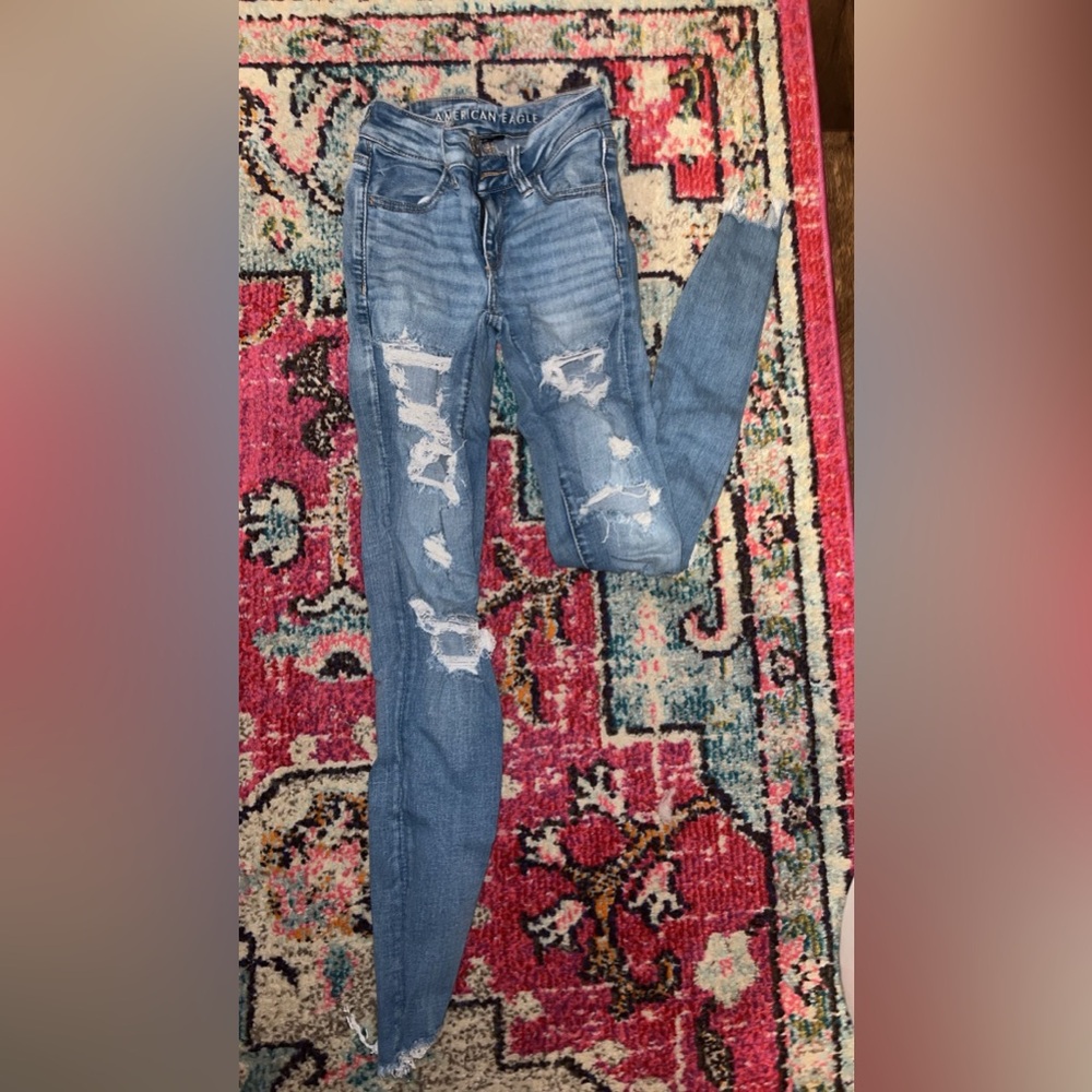 American Eagle Next Level Stretch Jeans size 000 Regular